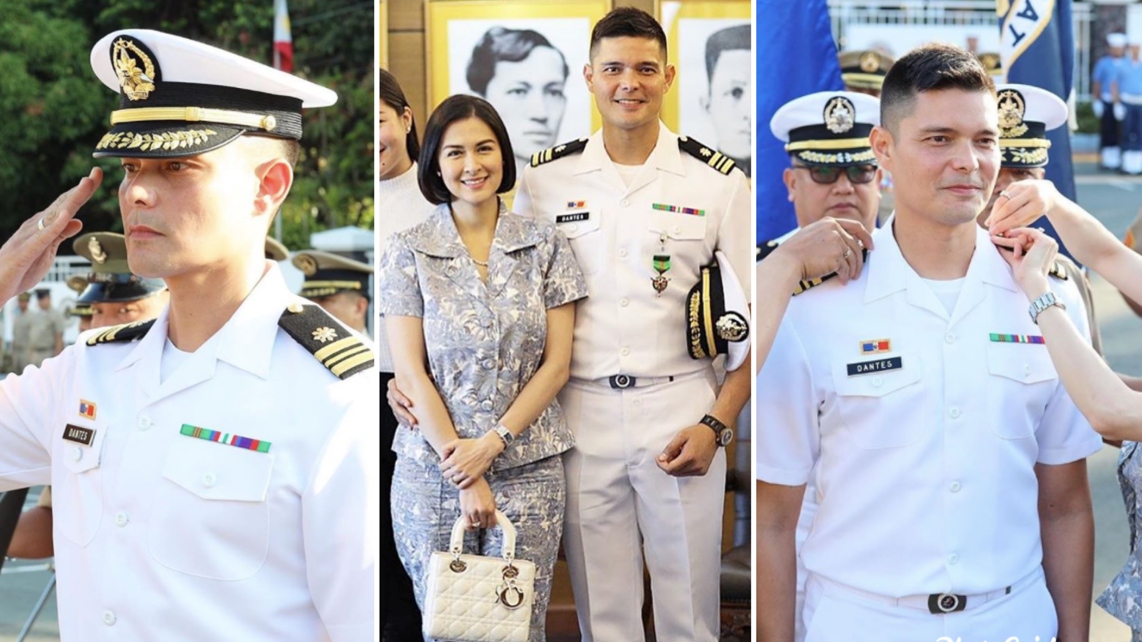 Foto Pelakon Kacak Dindong Dantes Dilantik Barisan Askar Tentera Laut Filipina Tahniah Diari